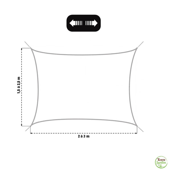 VOILE D'OMBRAGE EXTENSIBLE RECTANGULAIRE (5)