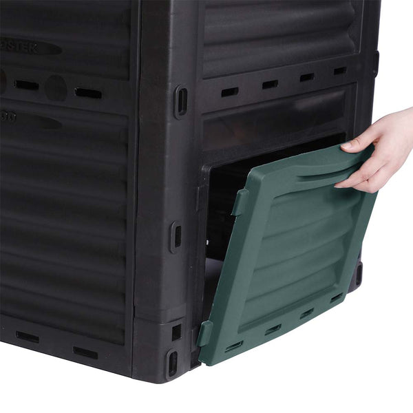 COMPOSTEUR CARRÉ PLASTIQUE 300L (2)