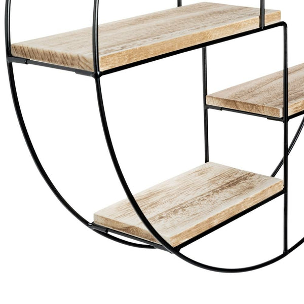 ÉTAGÈRE RONDE MURALE 4 PLATEAUX (1)