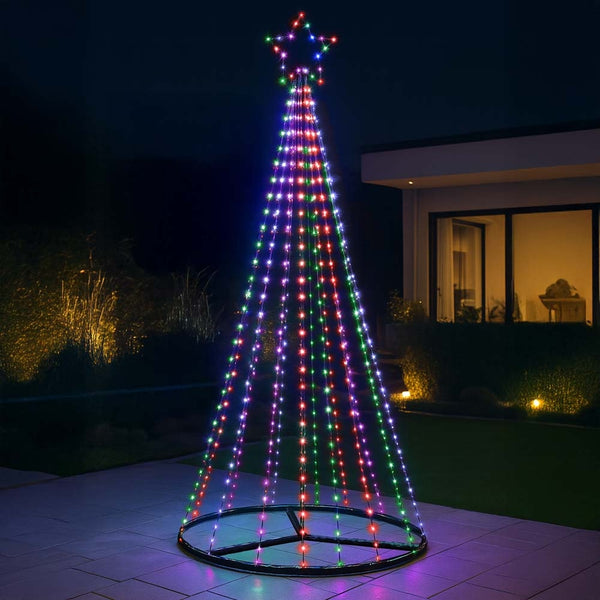 SAPIN ÉLECTRIQUE LED MULTICOLORE (3)