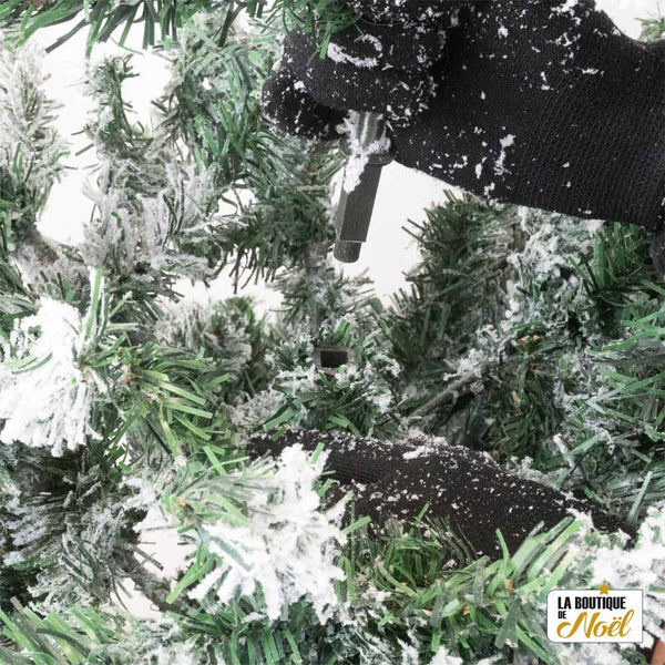 SAPIN ENNEIGÉ VERT (3)