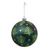 BOULE VERTE SAPIN PAILLETTE
