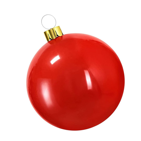 BOULE DE NOËL GONFLABLE Ø 45 CM & BOULE DE NOËL GONFLABLE Ø 45 CM ROUGE