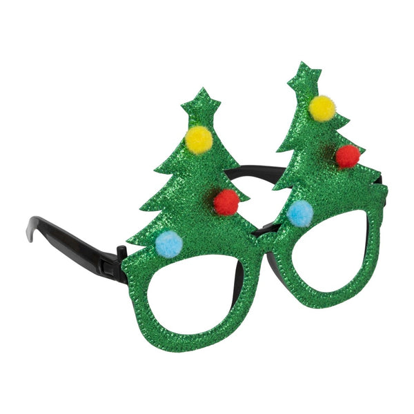 LUNETTES SAPIN AVEC POMPONS