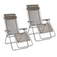 TRANSATS PLIANTS - PACK DE 2