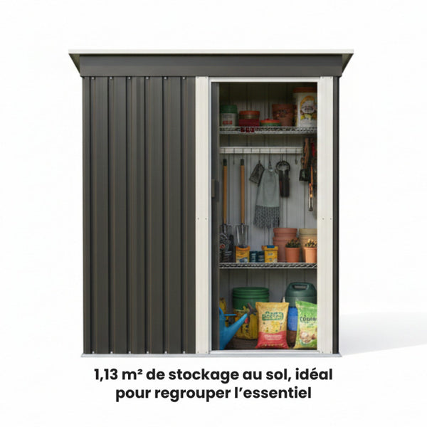 ABRI DE JARDIN 1.13 M² (3)