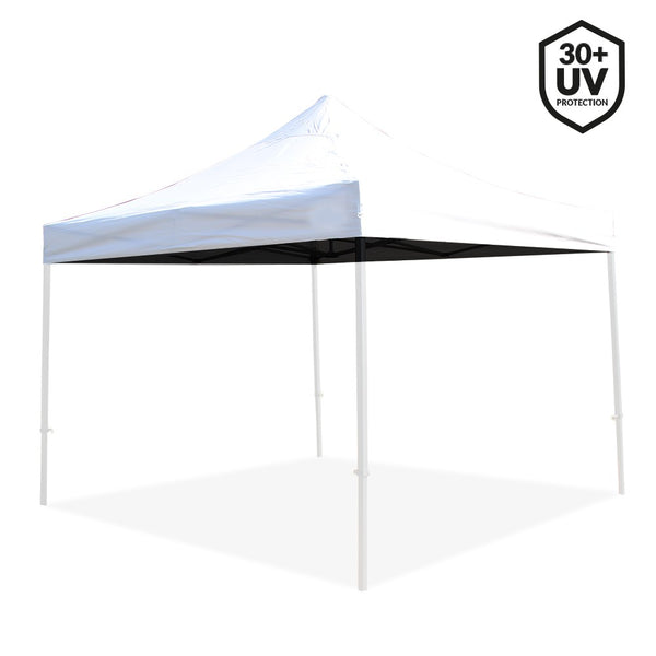 TOIT TENTE PLIANTE PRO 3 X 3 M BLANC