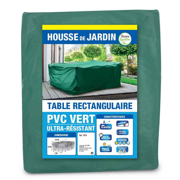 HOUSSE TABLE RECTANGLE PVC VERT (1)