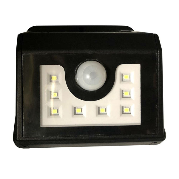 LAMPES MURALES RADAR SOLAIRES 8 LED SMD X2 (2)