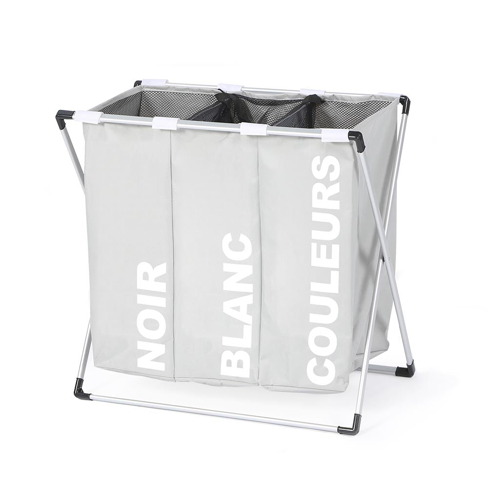 PANIER A LINGE 3 COMPARTIMENTS