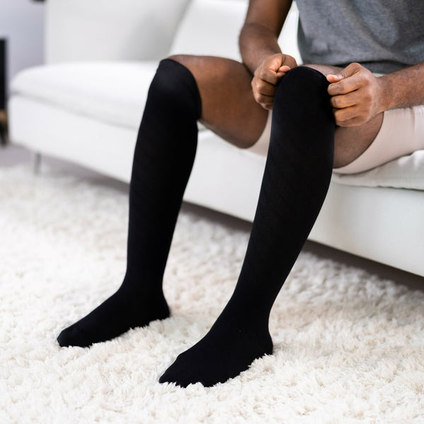 CHAUSSETTES DE COMPRESSION (2) & CHAUSSETTES DE COMPRESSION NOIRES T. S/M (2)