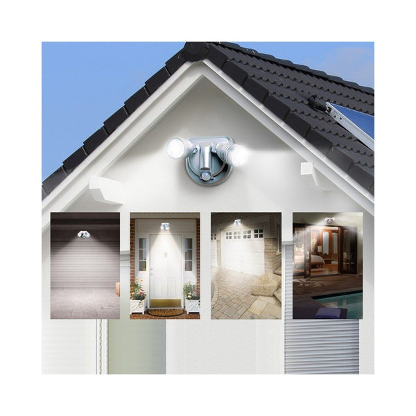 PROJECTEUR ORIENTABLE 14 LED 2 TÊTES (4)